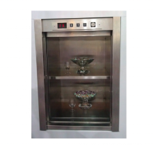 00kg ~ 300 kg cabine de elevador de cozinha em aço inoxidável